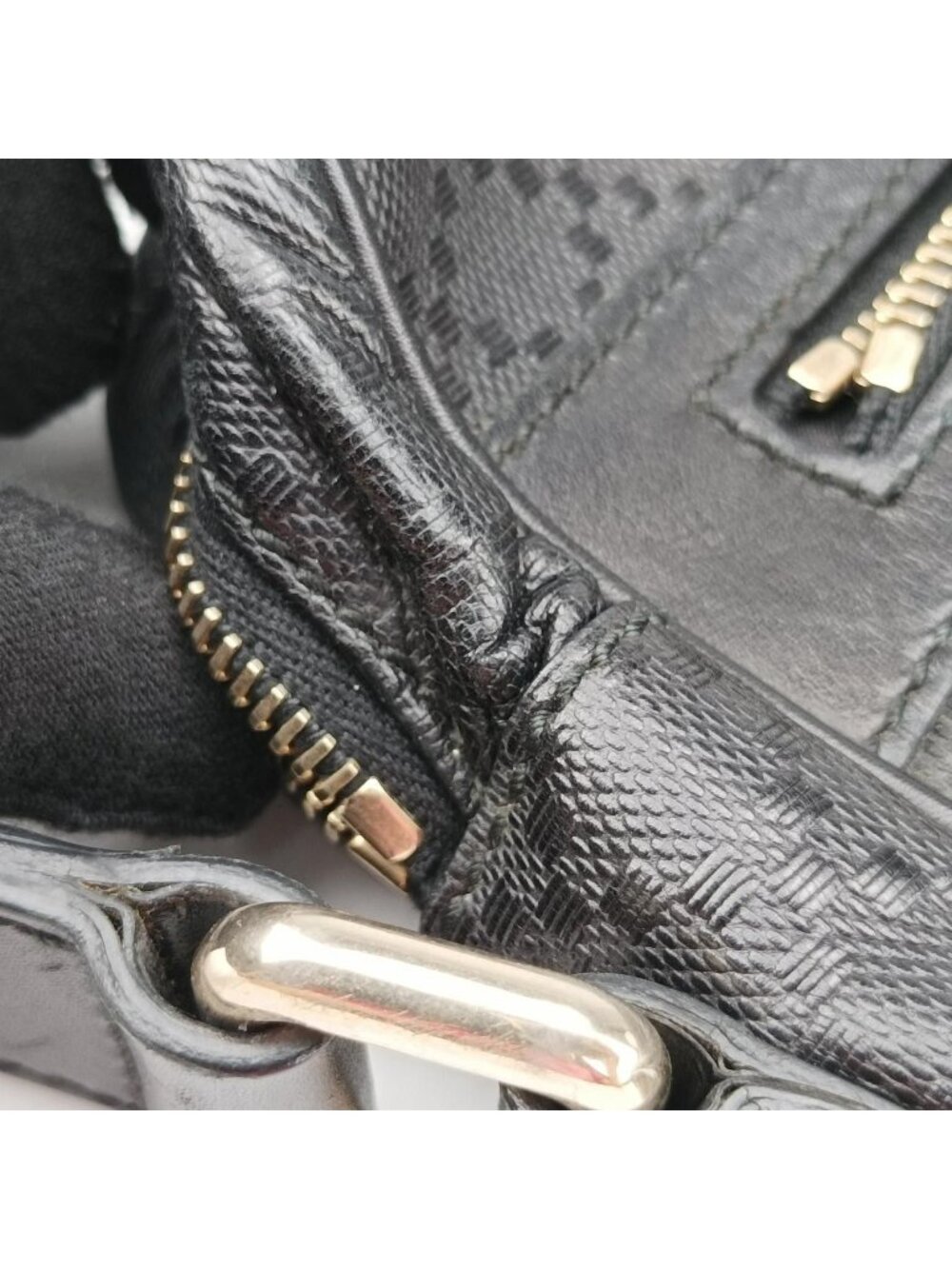 Gucci GG Supreme Messenger Black Leather - Picture 15 of 16